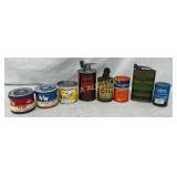 8 Vintage Oil, Lubricant, and Household Product Ca 8 Vintage Oil, Lubricant, and Household Product Ca