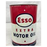 Esso Extra Motor Oil 5-Quart Tin Can Esso Extra Motor Oil 5-Quart Tin Can