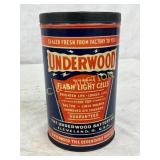 Underwood Battery Co. 8x5in Flash Light Cells Tin Underwood Battery Co. 8x5in Flash Light Cells Tin