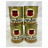 4 Phillips 66 Trop-Artic All Weather Motor Oil Can 4 Phillips 66 Trop-Artic All Weather Motor Oil Can