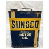 Sunoco Mercury 2-Gallon Motor Oil Can Sunoco Mercury 2-Gallon Motor Oil Can