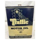 Traffic Motor Oil 2-Gallon Can by Gulf Refining Co Traffic Motor Oil 2-Gallon Can by Gulf Refining Co