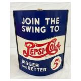 Pepsi-Cola Double Dot Hanging Bag Dispenser 13×16