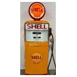Restored Gilbarco Shell Gas Pump