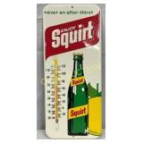 1971 Emb. Squirt Therm Sign, 6 x 14 Inches