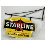 Starline Labor Savers DS Metal Sign with bracket 3