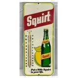 1977 Squirt Soda Thermometer, 6×14