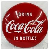 36in. Coca-Cola Button with Drink Coca-Cola in Bo