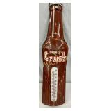 Nice 28in. Orange Crush DieCut Convex Bottle Therm