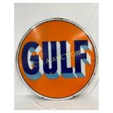 42in. DSP Gulf Gasoline Sign