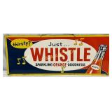 Emb Sign for Whistle Sparkling Orange Beverage, 30