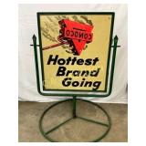 Conoco DS Metal Sidewalk Sign, 37 x 52in.