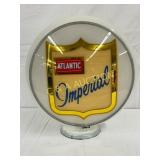 13in. Atlantic Imperial Gas Pump Globe in Solid Mi