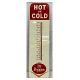 Dr Pepper Hot or Cold Thermometer, 7 1/2in x 26 1/
