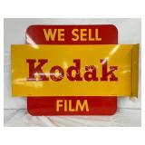 Double-Sided Kodak Film Metal Flange Sign, 24×18 I
