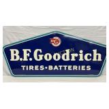 B.F. Goodrich Tires and Batteries DS Metal Sign, 6