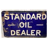 DSP Standard Oil Dealer Sign, 62in x 38in