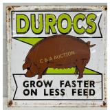 Emb Metal, Durocs Grow Faster on Less Feed,