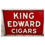 DSP King Edward Cigars Sign, 70in x 47in