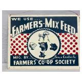 Farmers-Mix Feed Sign, 20×15