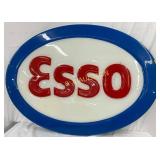 Esso Emb. Plastic Motor Oil Sign