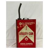 5g. La-Cal Reflector Vented Utility Can