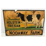 36×24 Nodaway Farm DS Tin Sign Featuring Holstein-