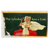 1948 Coca-Cola Poster: Play Refreshed, Have a Cok