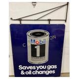Mobil 1 DS Metal Sign with Bracket 43×49