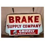 58in x 36in Lexan Light-Up Brake Supply Company