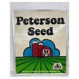 Emb. Peterson Seed Cookie Cutter Sign , 29in x 35i