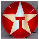 Lexan Texaco Star Gas Station Light-UpSign, 33in
