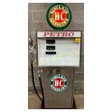 Bennett Model 966 HC Sinclair Gas Pump with Petro