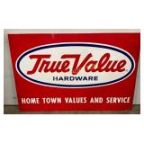 72 x 48 True Value Hardware Metal Store Sign