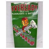 18×34 Eveready Porcelain Sign