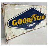 1963 Goodyear Tires 26×12 Flange Sign