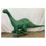 Large Metal Sinclair Dino Figure, 90 x 52 Inches