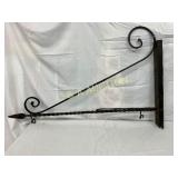 Metal Hanging Sign Bracket, 48 1/5 x 31