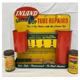 Metal Inland Green Top Tube Repairs Display with P