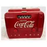Coca-Cola Cooler Radio, 12 1/2in x 9 1/2in