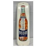 Mission Orange King Size Soda Thermometer, 5 x 17