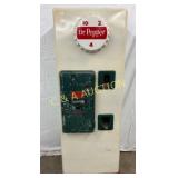 Early Original Dr Pepper Vending Machine with Embo