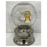 Early Ford 1-Cent Gumball Machine, 7 x 12 Inches