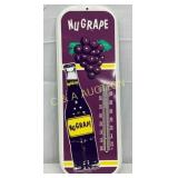 NuGrape Soda Metal Thermometer, 6×16 Inches