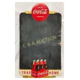 1952 Coca-Cola Cardboard Easel-Back Menu Board Wit
