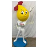 Esso Drip Drop Girl Fiberglass Statue, 65in Tall