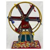 Early Tin Lithographed Wind-Up Ferris Wheel Toy, 1