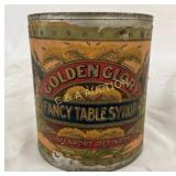 4 1/2in. Golden Glory Fancy Table Syrup Can, Daven