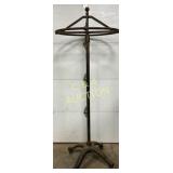 Early Metal Coat Rack with Circular Top and Four-W