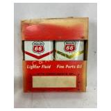 Two Phillips 66 Lighter Fluid and Fine Parts Oil C